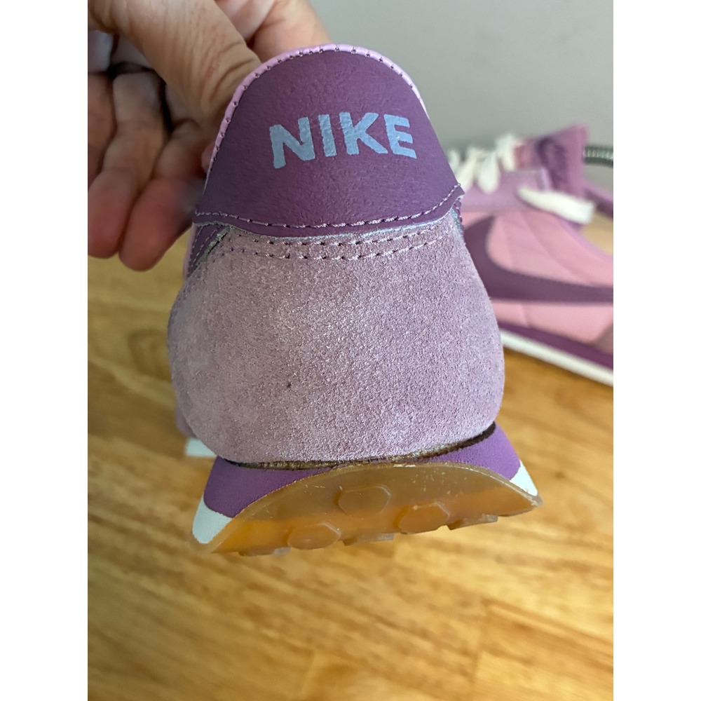 Vintage Nike Waffle Trainer Pink Purple Sneakers 830507PD Womens Size 7 rare - Picture 16 of 16